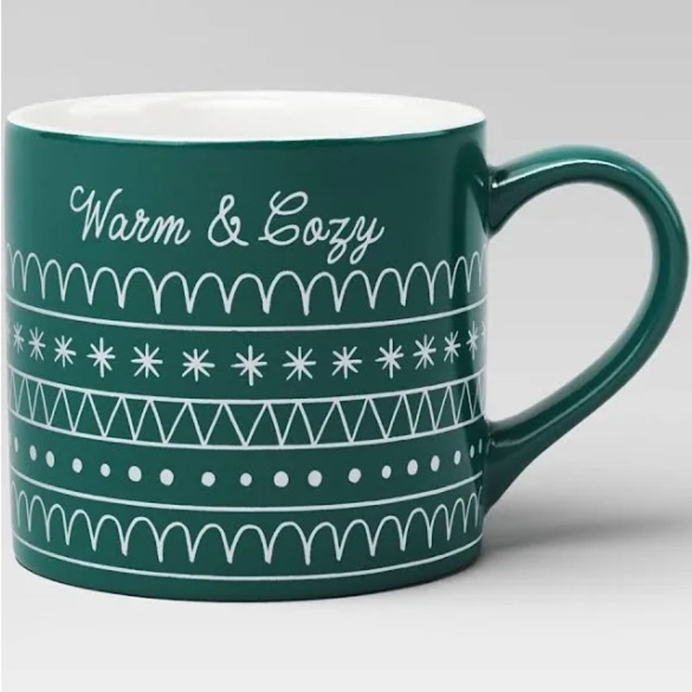 Warm & Cozy Green Mug